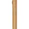 Ekena Millwork Funston Traditional Rough Sawn Bracket w/ Offset Brace, Western Red Cedar, 6"W x 26"D x 38"H BKT0604X26X38FST01RWR - alternate 2